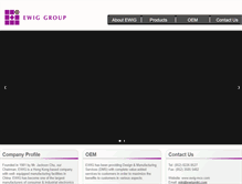 Tablet Screenshot of ewig-mco.com
